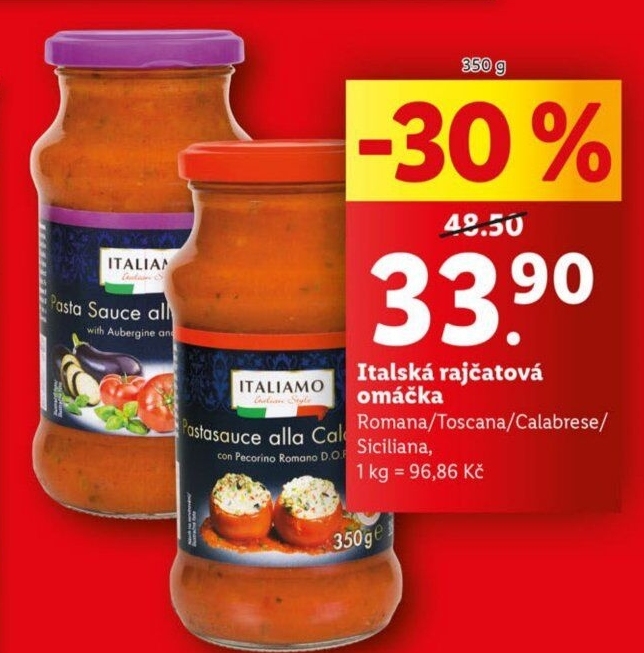Rajčatová omáčka Italiamo