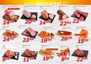 akční leták ESO MARKET 21.8.2024-1.9.2024