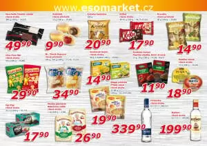 akční leták ESO MARKET 21.8.2024-1.9.2024