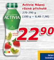 Jogurtový nápoj Activia Danone