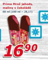 Nanuk Jahody v čokoládě Mrož Prima