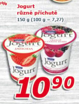 Ochucený jogurt Bohušovická mlékárna