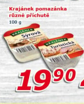 Pomazánky Krajánek