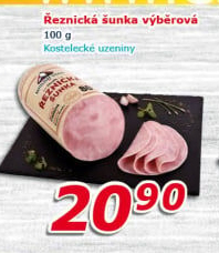 Šunka Řeznická výběrová Kostelecké uzeniny