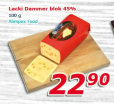 Sýr 45% Lacki Dammer