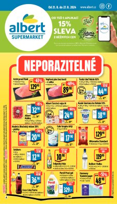 akční leták Albert 21.8.2024-27.8.2024