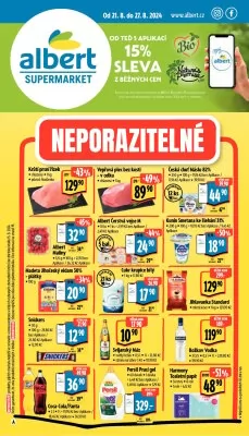 akční leták Albert 21.8.2024-27.8.2024