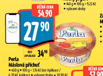 Perla Máslová příchuť