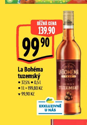 La Bohéma tuzemský