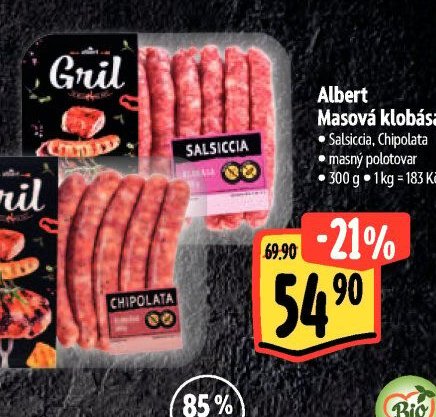 Albert Masová klobása