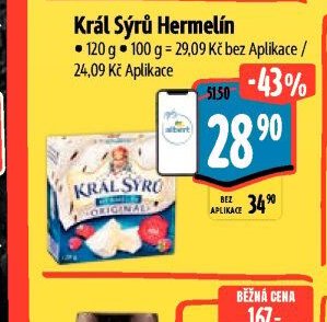 Král Sýrů Hermelín