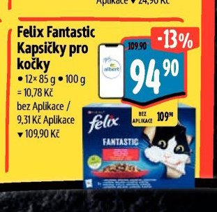 Felix Fantastic Kapsičky pro kočky