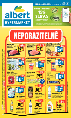 akční leták Albert 21.8.2024-27.8.2024