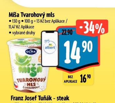 Míša Tvarohový mls