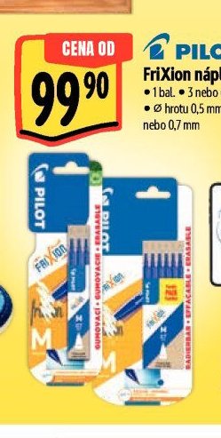 Pilot FriXion náplně