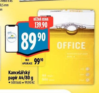 Kancelářský papír A4/80 g