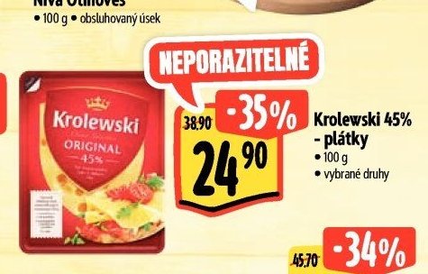 Krolewski 45% - plátky