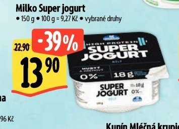 Milko Super jogurt