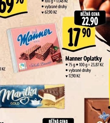 Manner Oplatky
