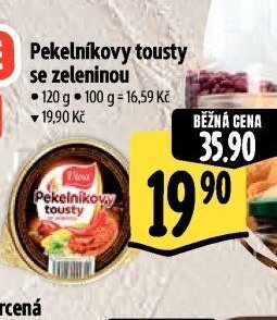 Pekelníkovy tousty se zeleninou
