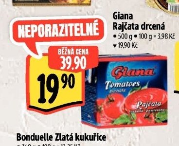 Giana Rajčata drcená