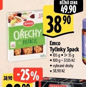 Emco Tyčinky 3pack