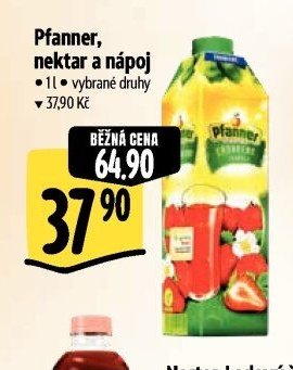 Pfanner, nektar a nápoj