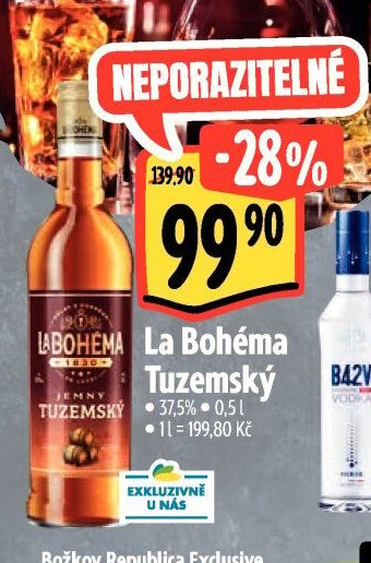 La Bohéma Tuzemský