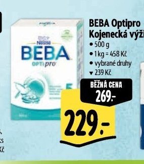BEBA Optipro Kojenecká výživa