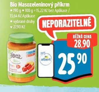 Bio Masozeleninový příkrm