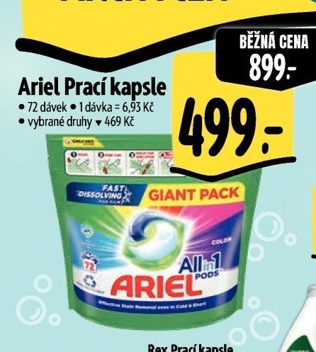 Ariel Prací kapsle