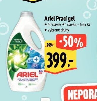 Ariel Prací gel