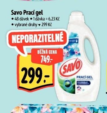 Savo Prací gel