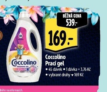 Coccolino Prací gel