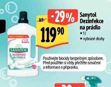 Sanytol Dezinfekce na prádlo
