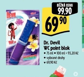 Dr. Devil WC point blok