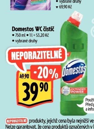 Domestos WC čistič