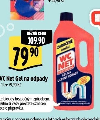 WC Net Gel na odpady