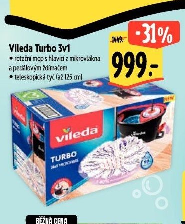 Vileda Turbo 3v1