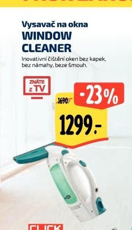 Vysavač na okna WINDOW CLEANER