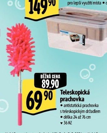 Teleskopická prachovka