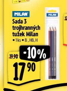 Milan Sada 3 trojhranných tužek