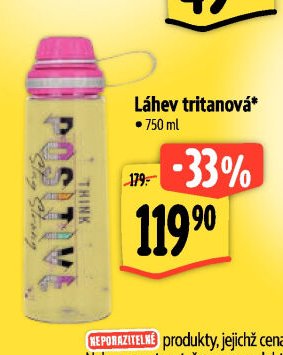 Láhev tritanová