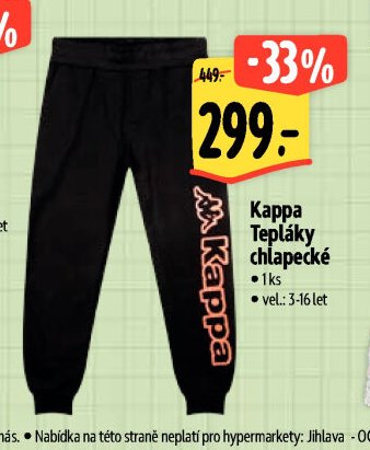 Kappa Tepláky chlapecké
