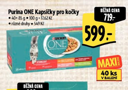 Purina ONE Kapsičky pro kočky