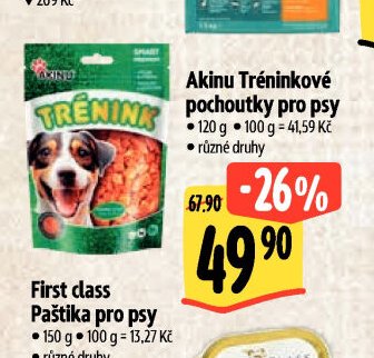 Akinu Tréninkové pochoutky pro psy