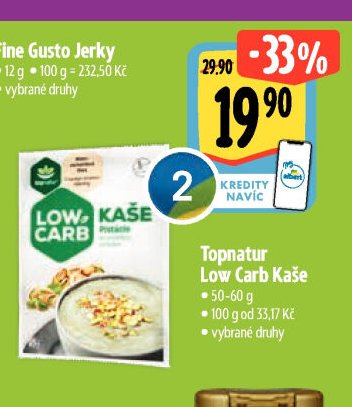 Topnatur Low Carb Kaše
