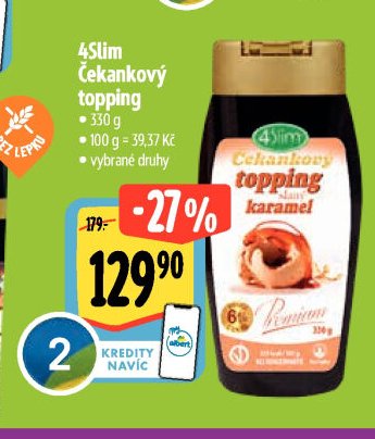 4Slim Čekankový topping