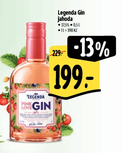 Legenda Gin jahoda