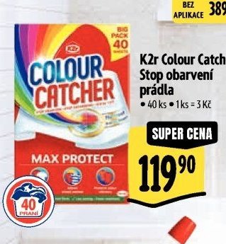 K2r Colour Catcher Stop obarvení prádla
